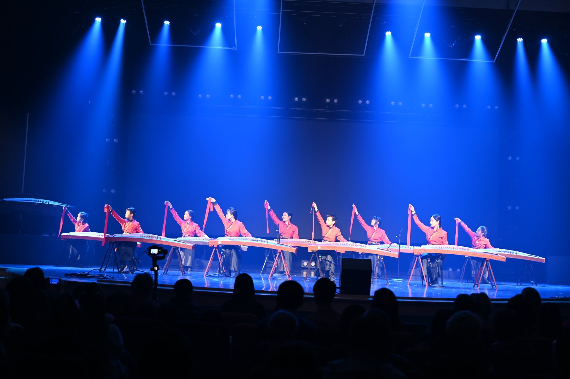 Guzheng performance at the 2024 Lunar New Year Gala